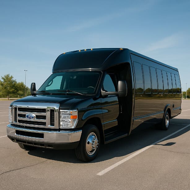 Charter Bus Rental Plainfield 18 Passenger Minibus